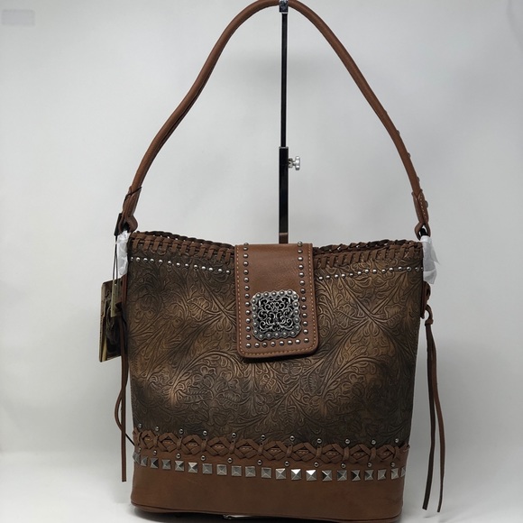 Montana West Handbags - Montana West Embossed Collection Hobo